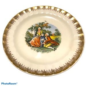 Vintage The Cronin China Co Mini 6.5” Plate
